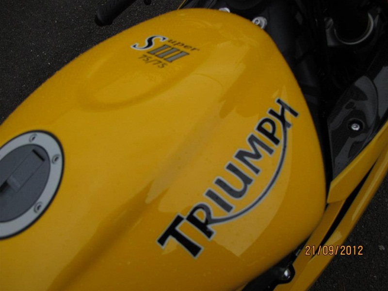 Triumph Daytona Yellow